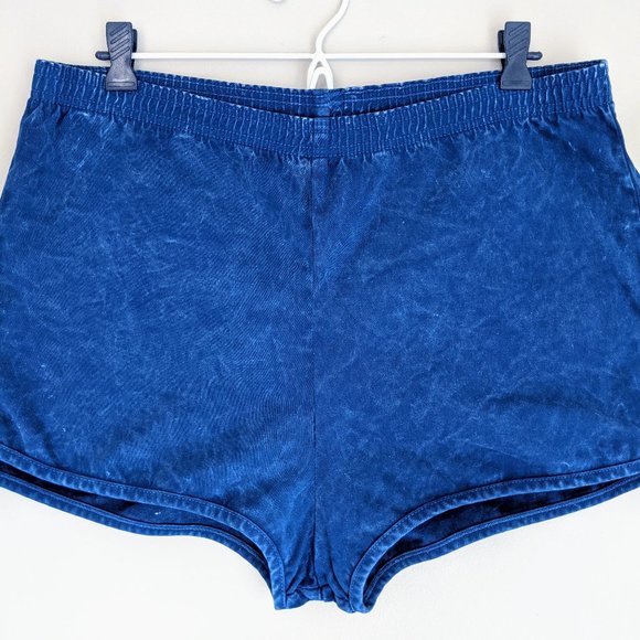 🇺🇸 American Apparel Acid Wash Dolphin Hem Shorts Made In USA - Picture 7 of 10